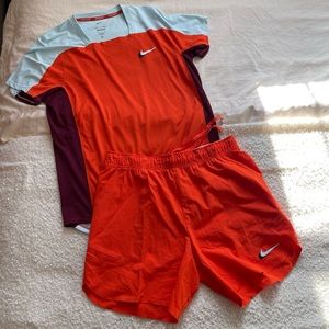 Carlos Alcaraz - Frances Tiafoe Nike Dri-Fit Advantage Tennis Shirt/Shorts